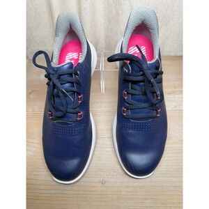 FootJoy Fuel Navy Pink Spikeless Golf Shoes Womens 9 M 92374 Stratolite Cushion